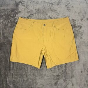 THE NORTH FACE Men's Khaki Hiking Outdoors Chino 100% Cotton Shorts Size 40